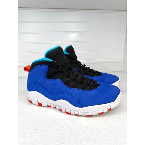 Air Jordan 10 Retro Tinker Men’s Size 9 Racer Blue 310805-408 No Box Clean main image 6